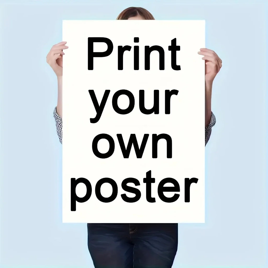 Personalized Custom Canvas Prints Photo Custom Poster for Family Life Pets anime Birthdays Weddings Scenery Home Decor Gifts