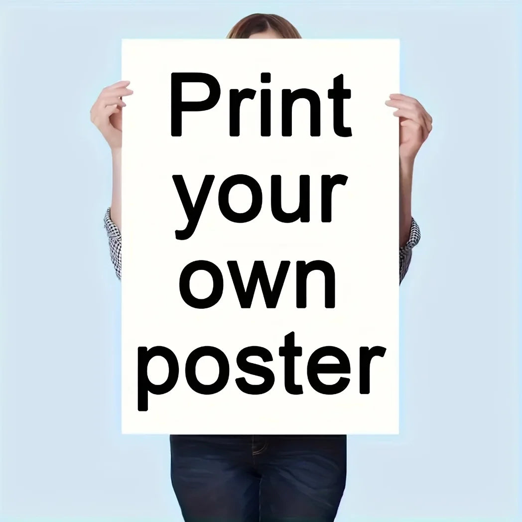 Personalized Custom Canvas Prints Photo Custom Poster for Family Life Pets anime Birthdays Weddings Scenery Home Decor Gifts